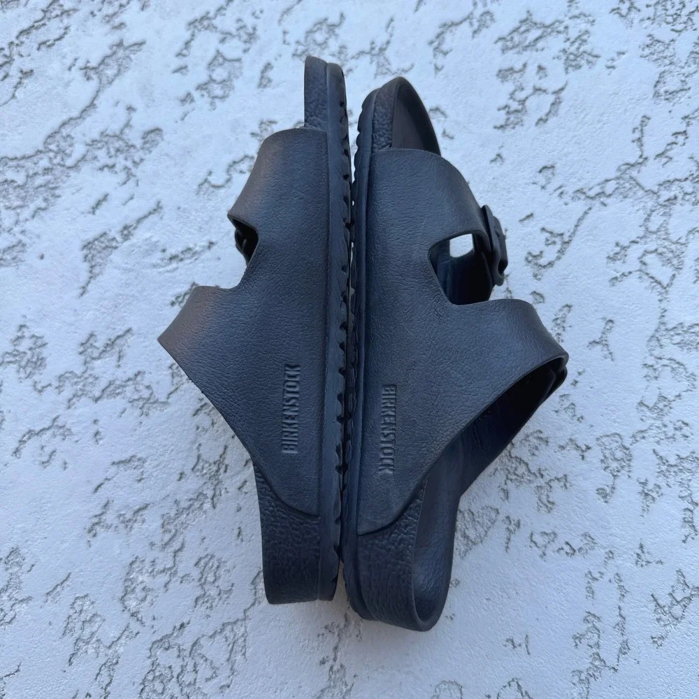 Birkenstock Kids Arizona EVA Black Sandals Waterproof Slides Size 31 L13 200mm